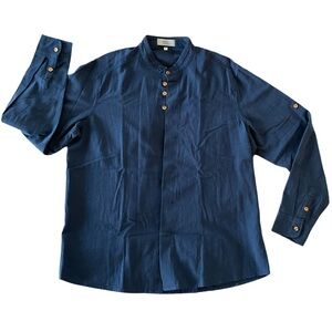 POLOMANO Men's Button Down Long Sleeve Shirts